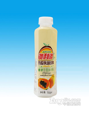 澳利澳木瓜牛奶乳饮料500ml