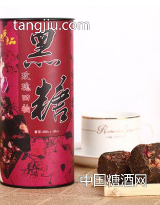 250g罐装黑糖块 黑糖玫瑰四物