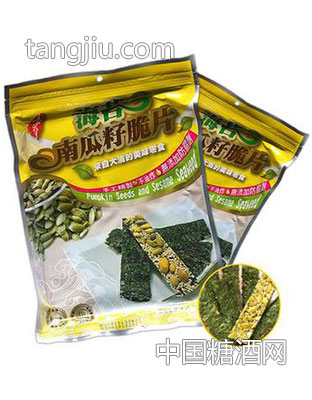 証豪国际南瓜籽海苔脆片40g