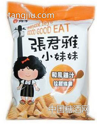 台湾张君雅小妹妹和风鸡汁拉面条饼65g