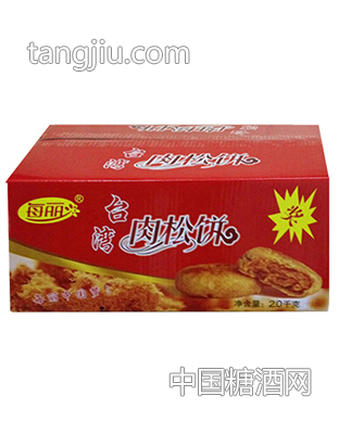 每丽台湾肉松饼箱装20kg