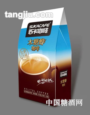 苏卡木糖醇咖啡80g（5条装）