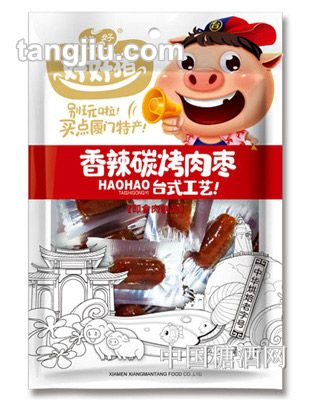 好好牌香辣碳烤肉枣（台式工艺）100g