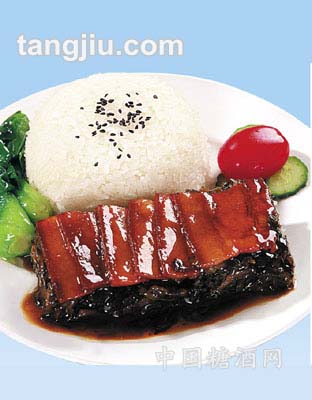 梅菜扣肉饭