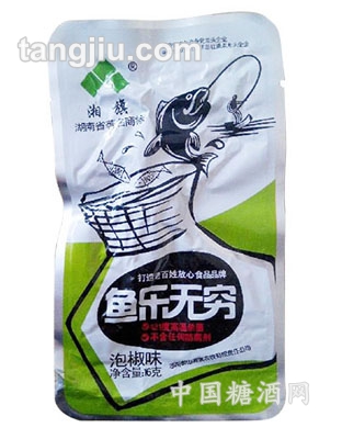 鱼乐无穷泡椒味16克