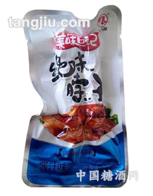 绝味脖子酱汁味16克