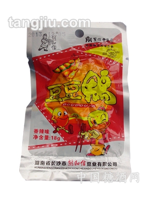 熊和信豆豆鸭香辣味18g