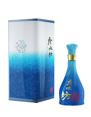 秀水坊新品蓝色经典