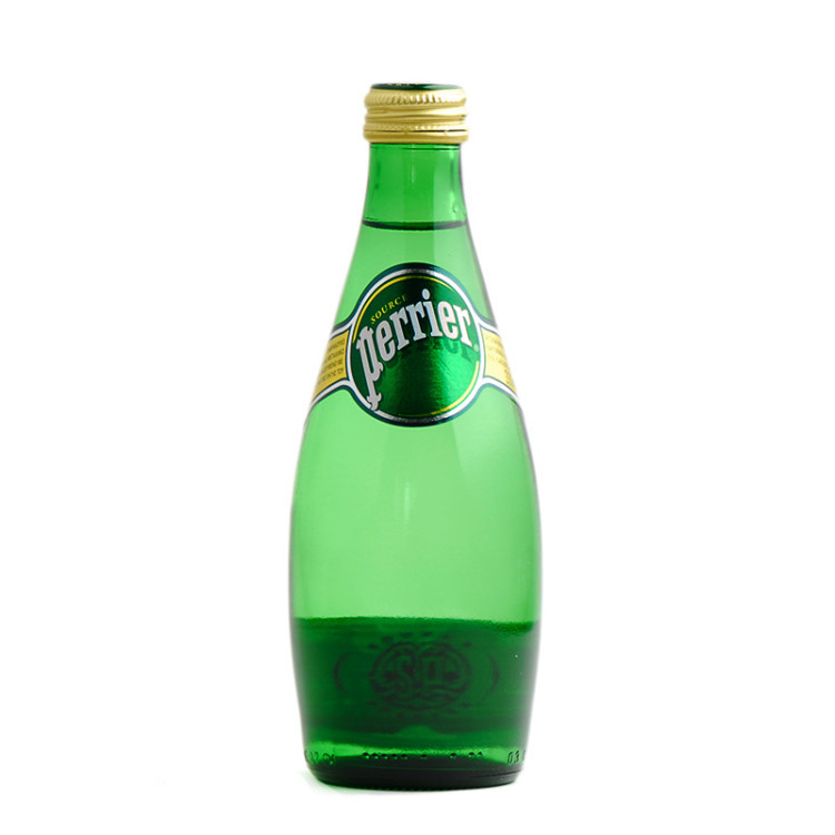 供应法国Perrier巴黎水天然含气矿泉水330ml