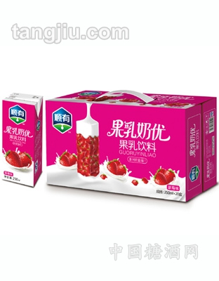 果乳奶优（草莓味）250ml