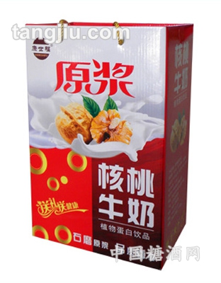 康世福原浆核桃牛奶