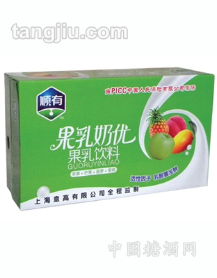 低端类果乳奶优果乳饮料250ml