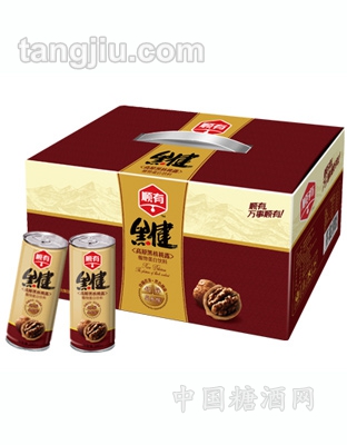 高端类顺有黑健核桃露240ml