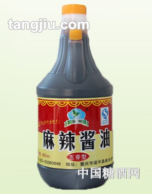 渝顺麻辣酱油800ml