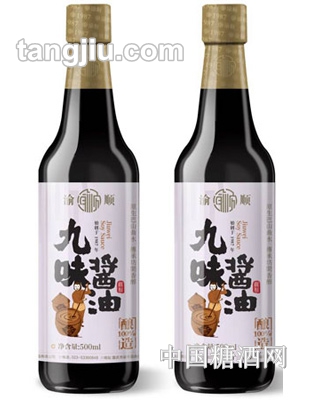 渝顺九味酱油500ml