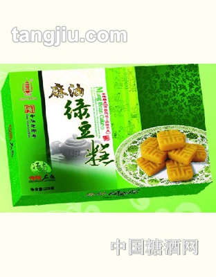 小苏州小盒麻油绿豆糕225g