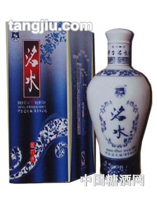 洺水蓝青花