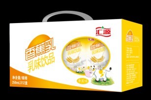 汇源香蕉牛奶
