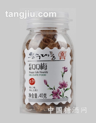 萱萱瓶装柠檬QQ梅40g
