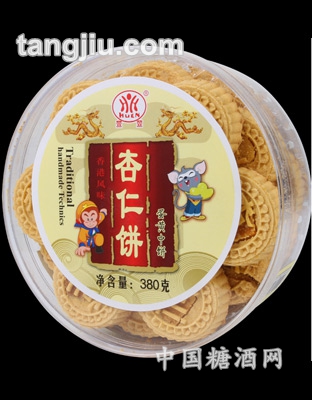 萱萱蛋黄中饼杏仁饼380g