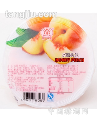 萱萱果冻大碗裝水蜜桃味