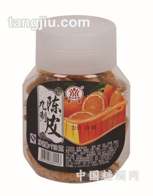 萱萱瓶装九制陈皮110g