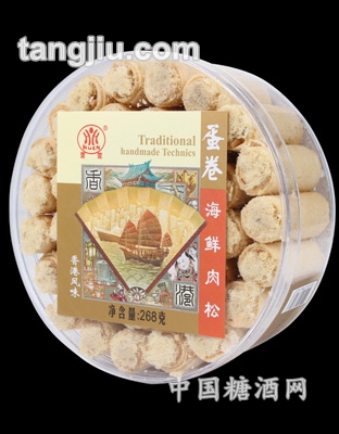 萱萱海鲜肉松蛋卷268g
