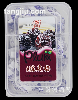 萱萱盒装陈皮梅380g