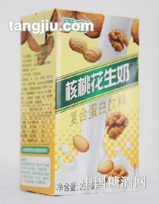 雪宝核桃花生奶复合蛋白饮料250ml