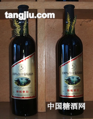 雪兰山精制黄彩葡萄酒