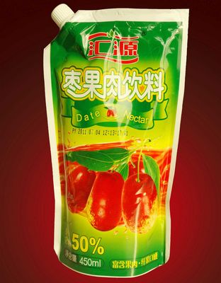 汇源高果保鲜袋装果汁