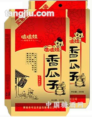 嗑嗑娃香瓜子实惠装200克