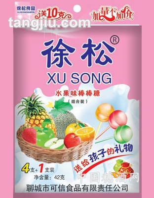 组合装棒棒糖42克