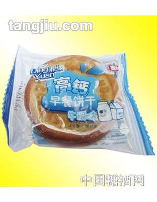 鼎缘高钙早餐饼干牛奶味