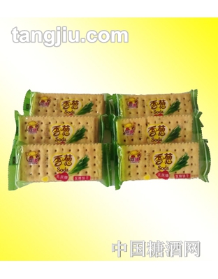 鼎缘香葱无蔗糖梳打饼干