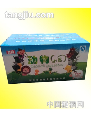 鼎缘动物乐园饼干箱装4kg