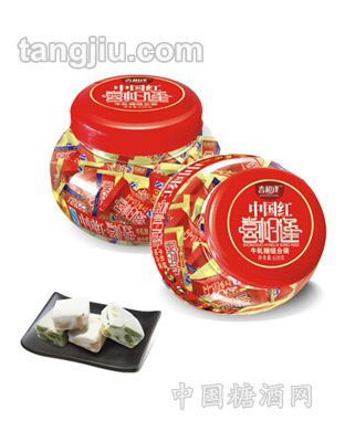 中国红牛扎糖(罐装)-618g