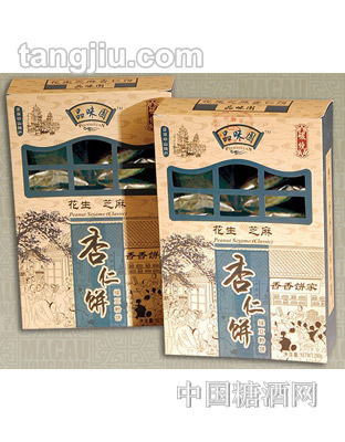 品味园杏仁饼花生芝麻