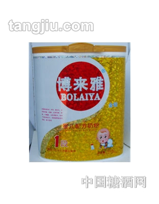 博来雅幼儿配方奶粉1段900g罐