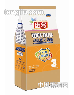 维多幼儿配方奶粉400g