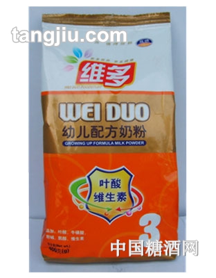 维多幼儿配方奶粉3段400g