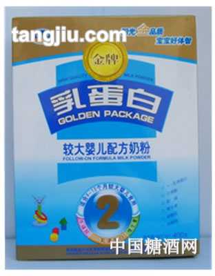 乳蛋白较大配方奶粉2段400g