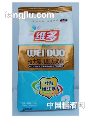 维多较大配方奶粉2段400g