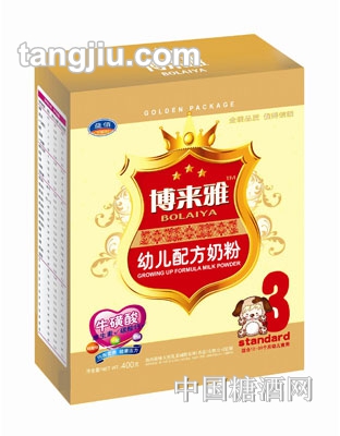 博来雅幼儿配方奶粉400g
