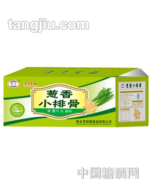 豫吉葱香小排骨饼干箱装