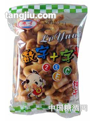 豫吉数字饼干袋装