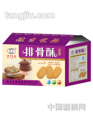 豫吉排骨酥饼干箱装