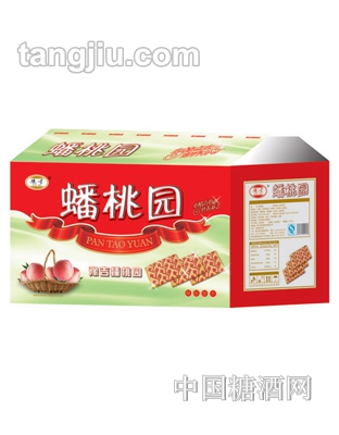 豫吉蟠桃园饼干箱装