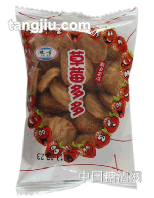 豫吉草莓多多系列饼干