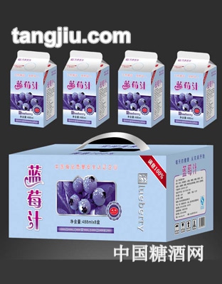 蓝莓汁礼品箱